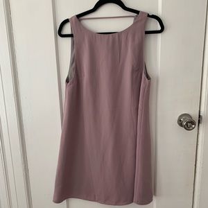 Mini open back  dress